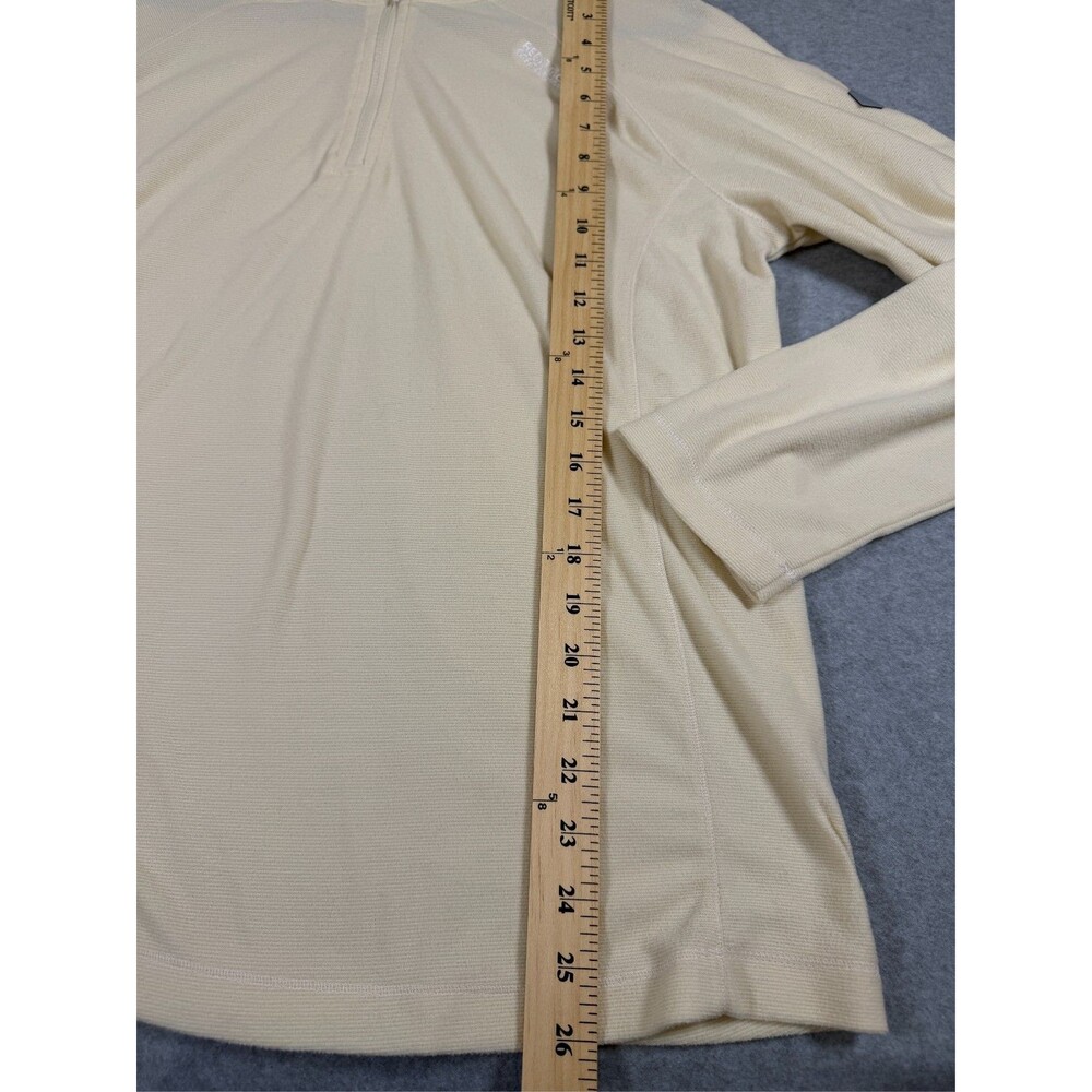 Regatta Great Outdoors 1/4 Zip Pullover Fleece Cream Ivory Size 12, SKU143 - Picture 7 of 8